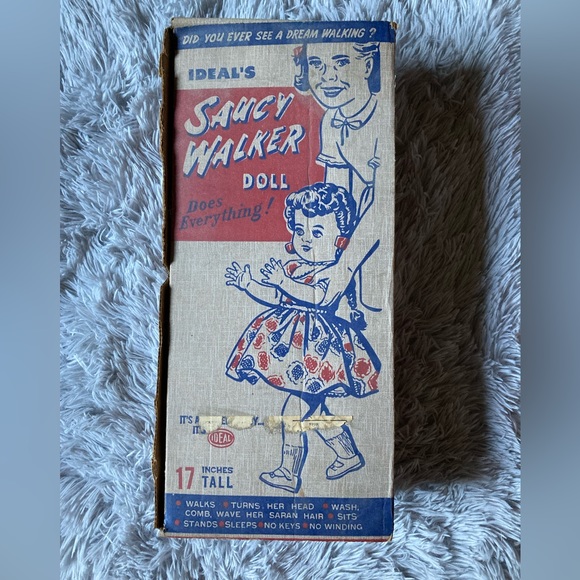 Antique Vintage Saucy Walker Doll with Original Box - Picture 9 of 10